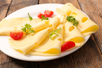 fresh cheese slice