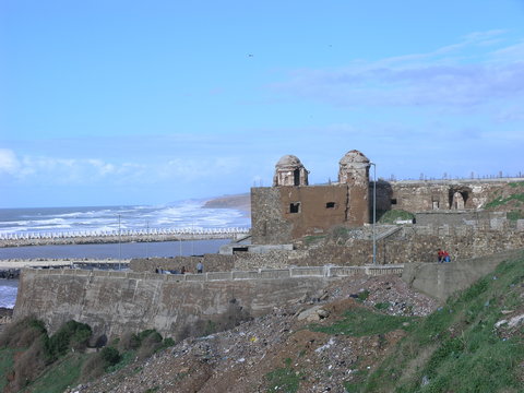 Storchenburg - Kasbah des Cigognes-Marokko