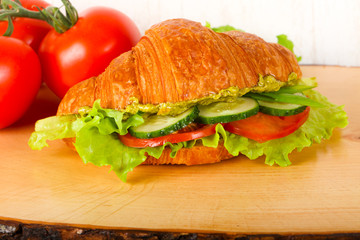 Vegan croissant