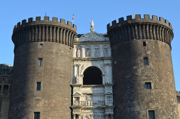 Naples - Castle Nuavo (Maschio Angioino)
