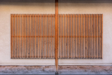 japanese home wood pattern line decoration