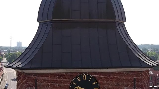 Cloppenburg St. Andreaskirchenturm Aufstieg und Stadtpanorama