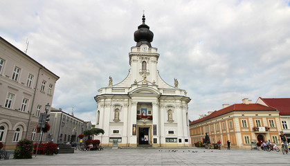 Basílica de Wadowice, Polonia - obrazy, fototapety, plakaty