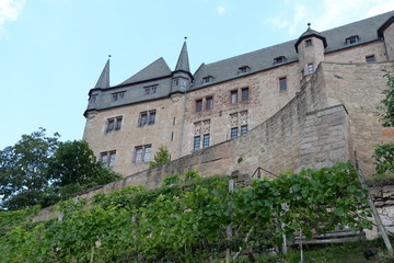 Fototapeta na wymiar Schloss in Marburg/Lahn