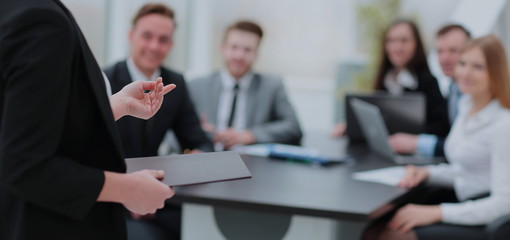 Business people. Business team working on their business project