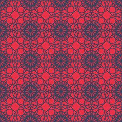 Abstract vintage contrast wallpaper pattern seamless background. Can be used for textile, website background, book cover, packaging.