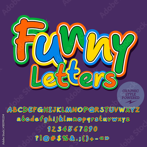 cute text letters