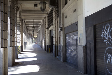 Colonnade in Buenos Aires, Argentina