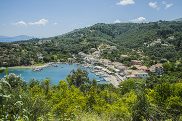Fototapeta na wymiar Landscape Corfu, Greece
