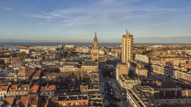 Dunkerque vue du ciel 