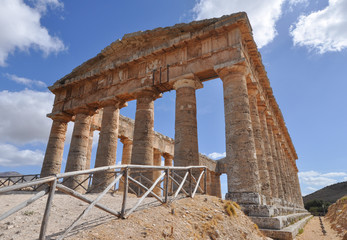 Doric temple in Segesta