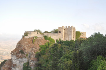 Fototapeta na wymiar Castello di Venere in Erice