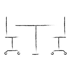 table and chairs with wheel office furniture