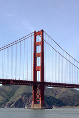 Fototapeta na wymiar Golden gate bridge in San Francisco