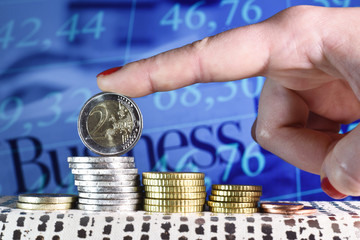 Argent euro monnaie devise change echange bourse business affaire