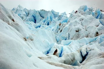 Gordijnen Traking en Glaciar Argentina © Diego Trigoso