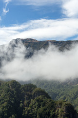 Viewpoint over the north coast of Madeira, Portugal