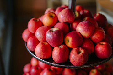 apples on display