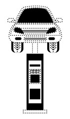 car lift machine icon
