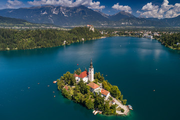 Church of the Assumption, Bled, Slovenia
