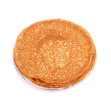 Pancakes closeup