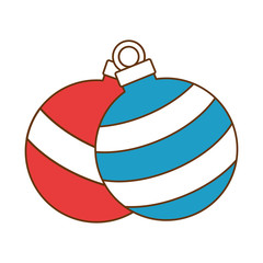 christmas ball hanging icon