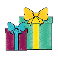 gifts boxes presents icon