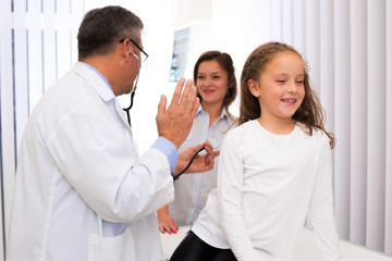 Little Girl's Medical Checkup