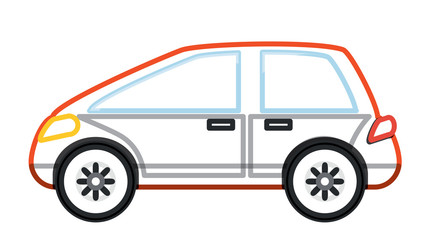 Fototapeta premium car icon image