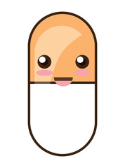 kawaii pill icon image