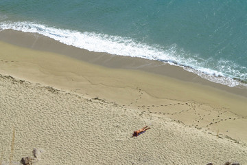 Strand in Südfrankreich