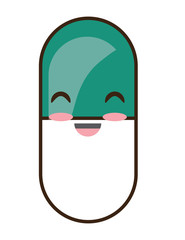 kawaii pill icon image
