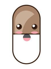 kawaii pill icon image
