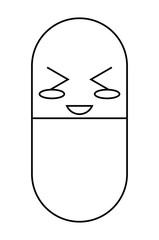 kawaii pill icon image