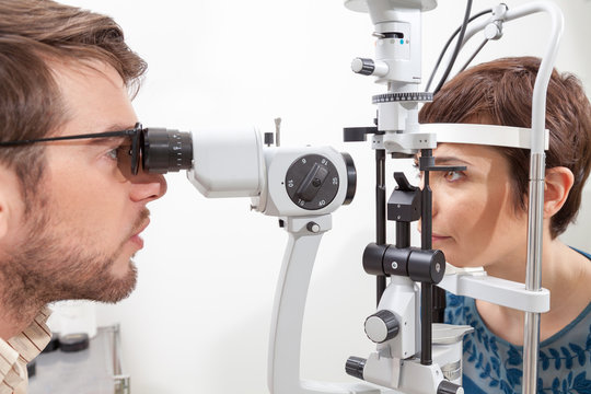 Eye Examination with the Slit Lamp