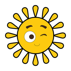 summer sun accomplice kawaii character