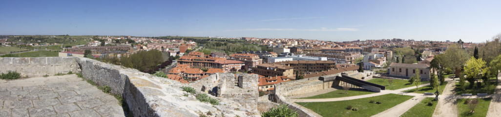 historical and ancient castle of Zamora, Spain