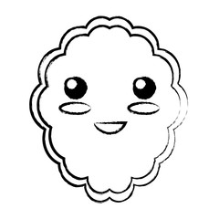 kawaii brain icon