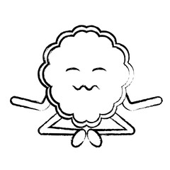 kawaii brain icon