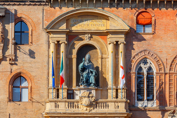 Obraz premium Bologna. Maggiore Square.