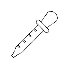 Lab dropper isolated icon vector illustration graphic design