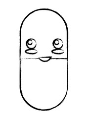 kawaii pill icon image
