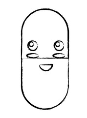 kawaii pill icon image