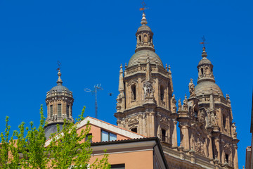 church building Catholic typical of Northern Spain