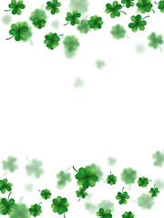 Obraz na płótnie Canvas Saint Patricks day frame. EPS 10 vector