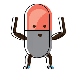 kawaii pill icon image