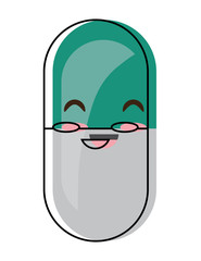 kawaii pill icon image