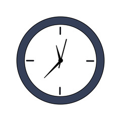 clock time icon image vector illustration design 