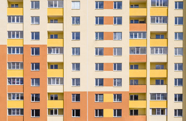 Many Apartments in Building.