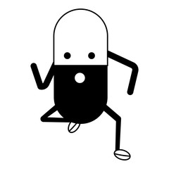 kawaii pill icon image